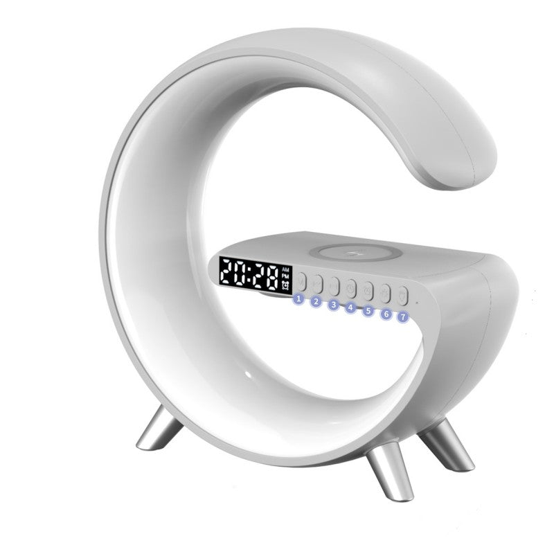 All-in-one Bluetooth speaker lamp with wireless charging