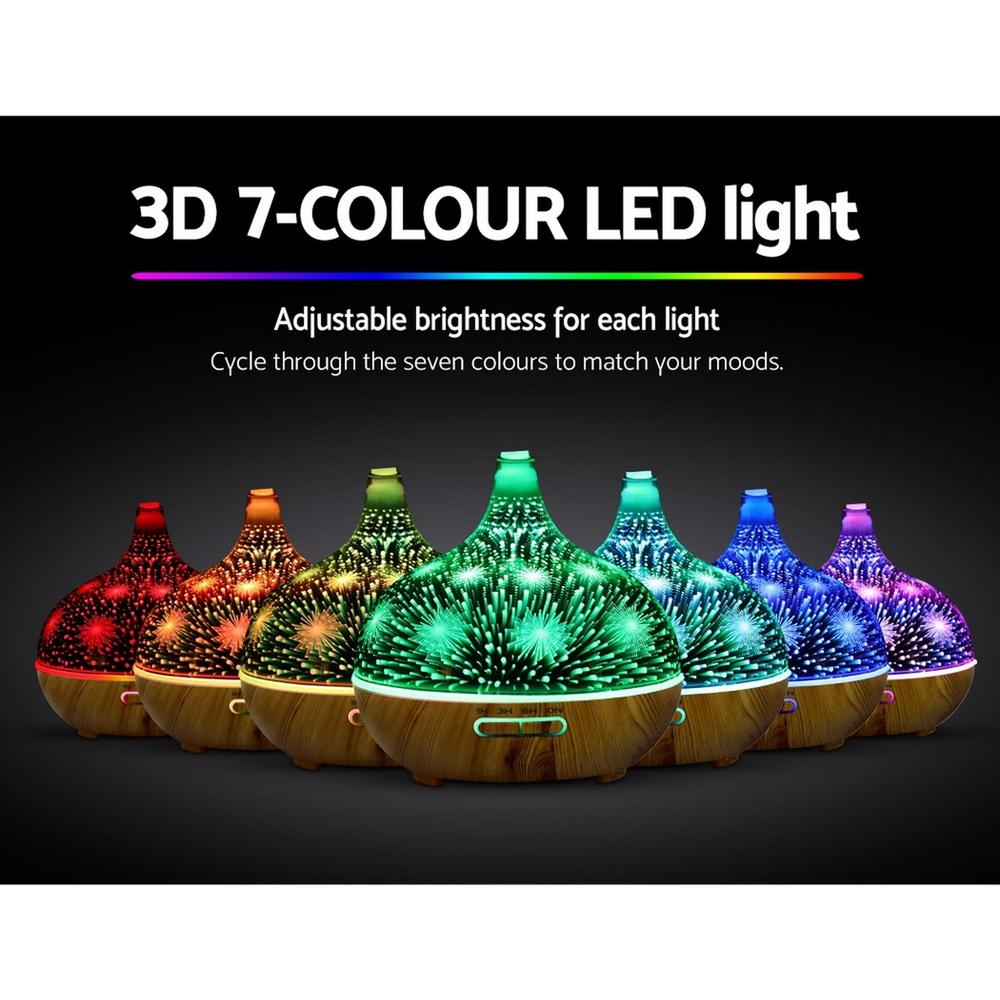Ultrasonic aromatherapy diffuser for home wellness

