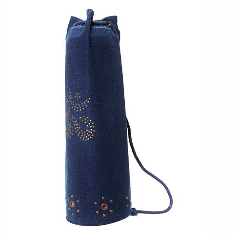 Eco-friendly cotton yoga bag with spiritual design