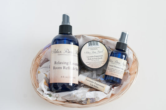 Eco-friendly self-care essentials gift basket

