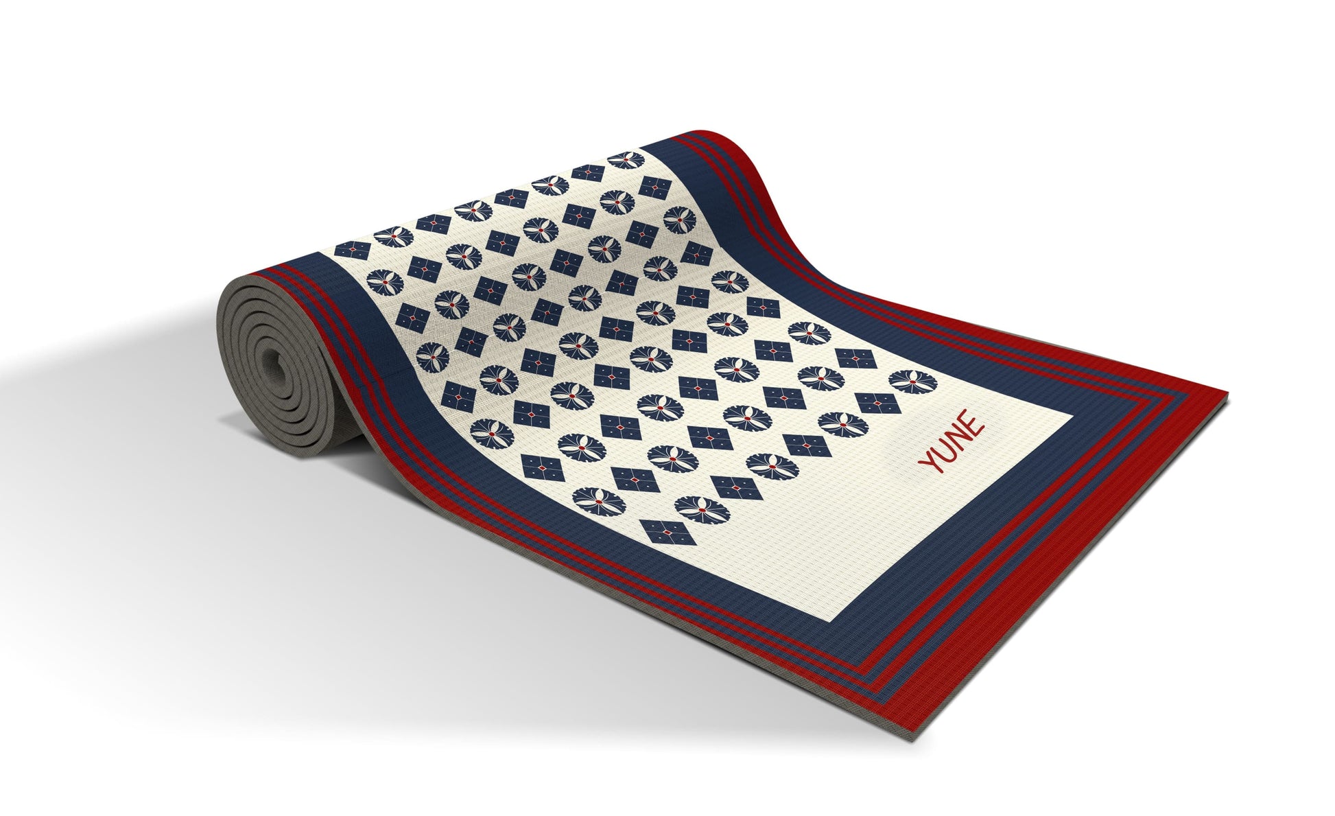 Non-slip sustainable yoga mat by Yune Yoga

